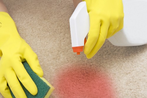 Airbnb cleaning service preparing a Dulwich short-let property for guest arrival