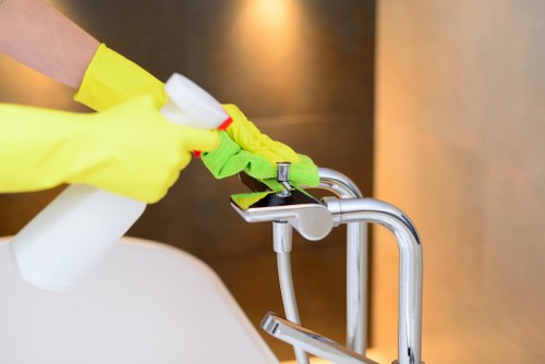 Upholstery cleaning process for a family sofa in Dulwich