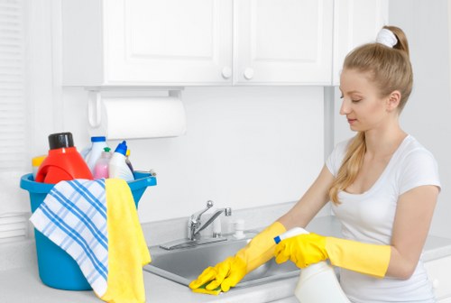 End of tenancy cleaning service for a Dulwich property ready for handover